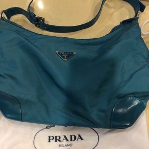 Prada Blue Bag Vintage